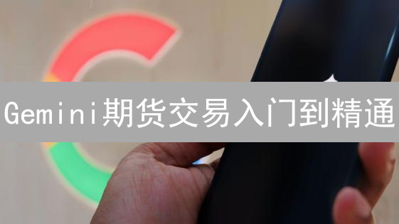 Gemini期货交易入门到精通：账户、资金、交易界面详解