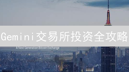 Gemini交易所投资全攻略：哪种方式最适合你？小心血本无归！