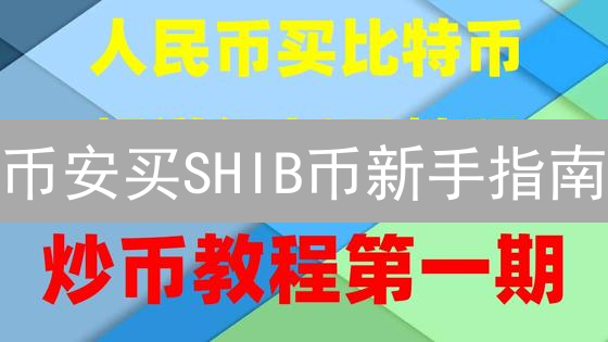 币安买SHIB币新手指南：避坑攻略，快速上手！