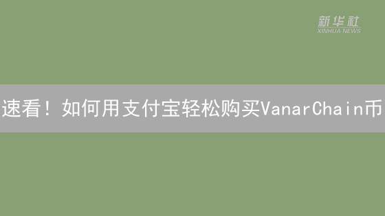 速看！如何用支付宝轻松购买VanarChain币？新手必读指南！